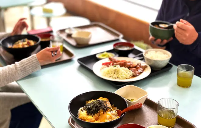 手作りの食事を提供します